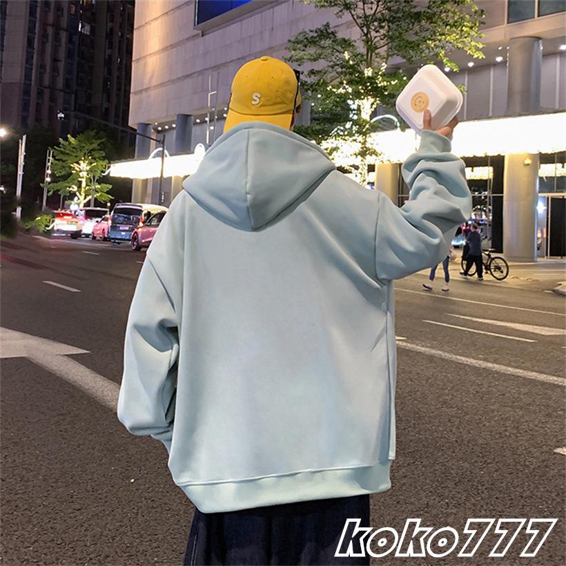 パーカー メンズ ジャケット 長袖 フード カジュアル服 オーバーサイズ