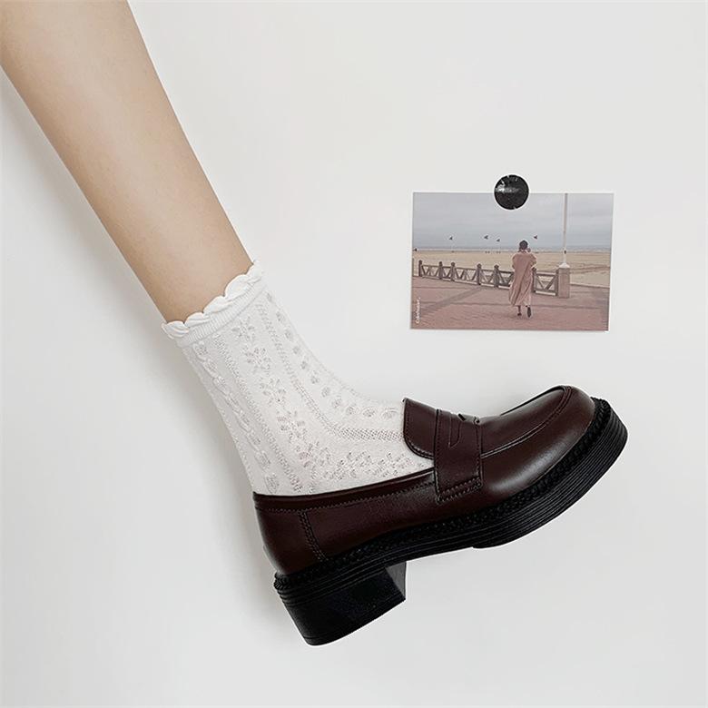 最新デザインの レディース ローファー 革靴 カジュアル 公演 ローヒール Jk スクール Ol ワーク 通勤 フォーマル 女子シューズ Aynaelda Com