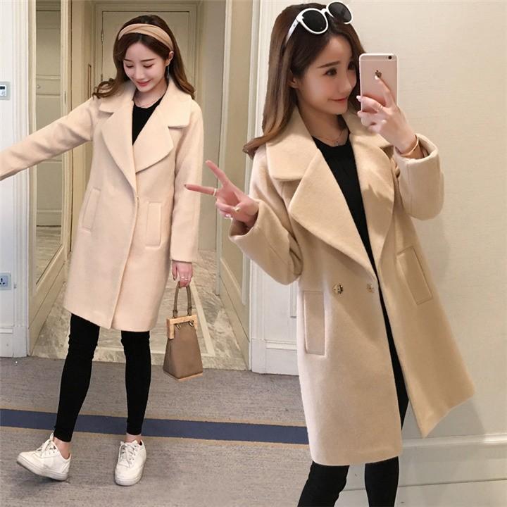 レディース コート アウター ピーコート Pコート ロング 体型カバー 女の子 Coat モッズルック 暖か 秋冬 厚手 上着 Lsktfyyh63 Koko777 通販 Yahoo ショッピング