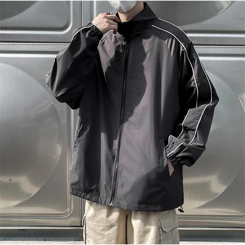 メンズ ジャケット オーバーコート ワーク カジュアル 無地 普段着