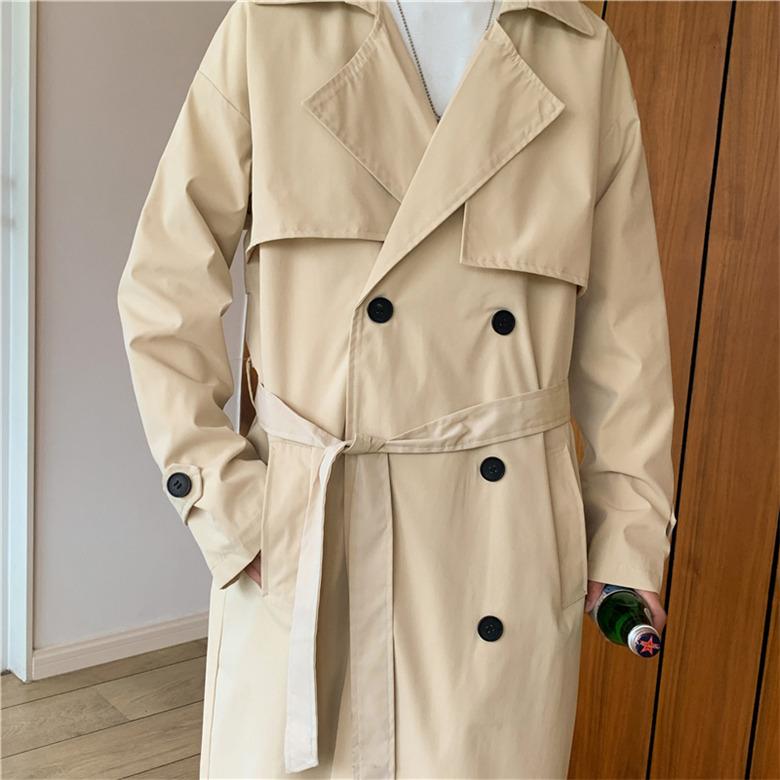 メンズ コート ロング トレンチコート ダスターコート ビジネス ワーク カジュアル 無地 ボタン留め 男子 アウター 春秋 通勤 外套 上着 Mlyhoutjk39 Koko777 通販 Yahoo ショッピング