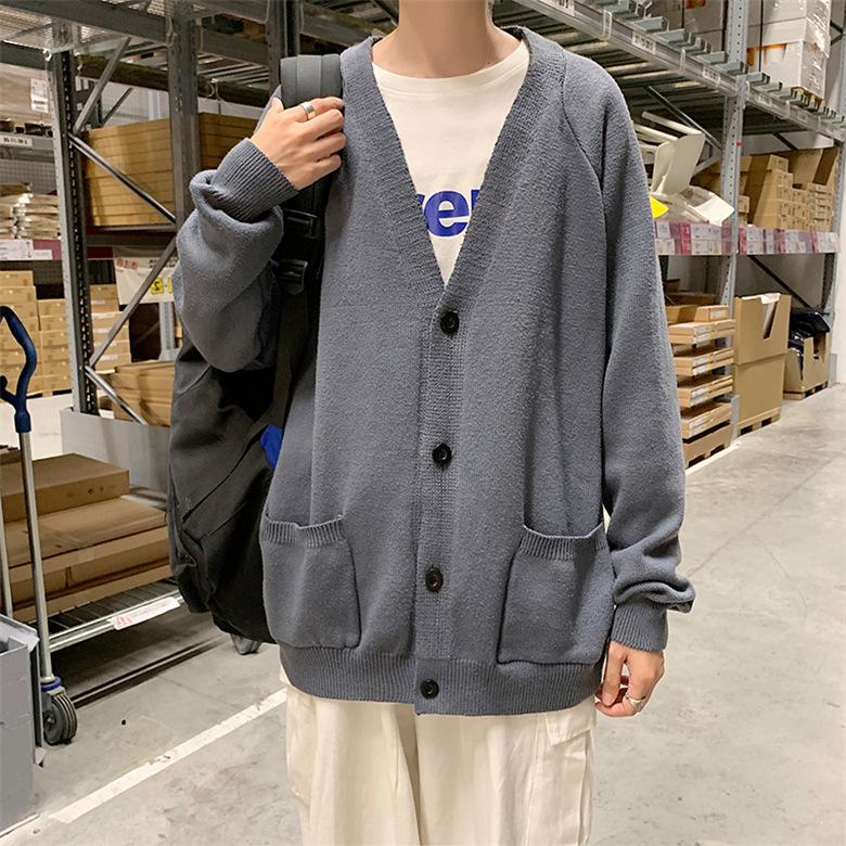メンズ カーディガン セーター ボタン留め ニット カットソー トップス ニット 秋冬 カジュアル 男子 上着 Nsmoye66 Koko777 通販 Yahoo ショッピング