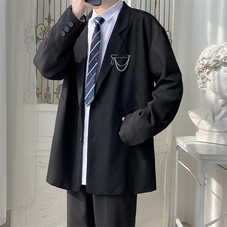 メンズ カジュアルスーツ ブレザー テーラード ジャケット 秋春 オーバーコート クラブ 発表会 オシャレ 外套 男子 アウター Nsmxfwt19a Koko777 通販 Yahoo ショッピング