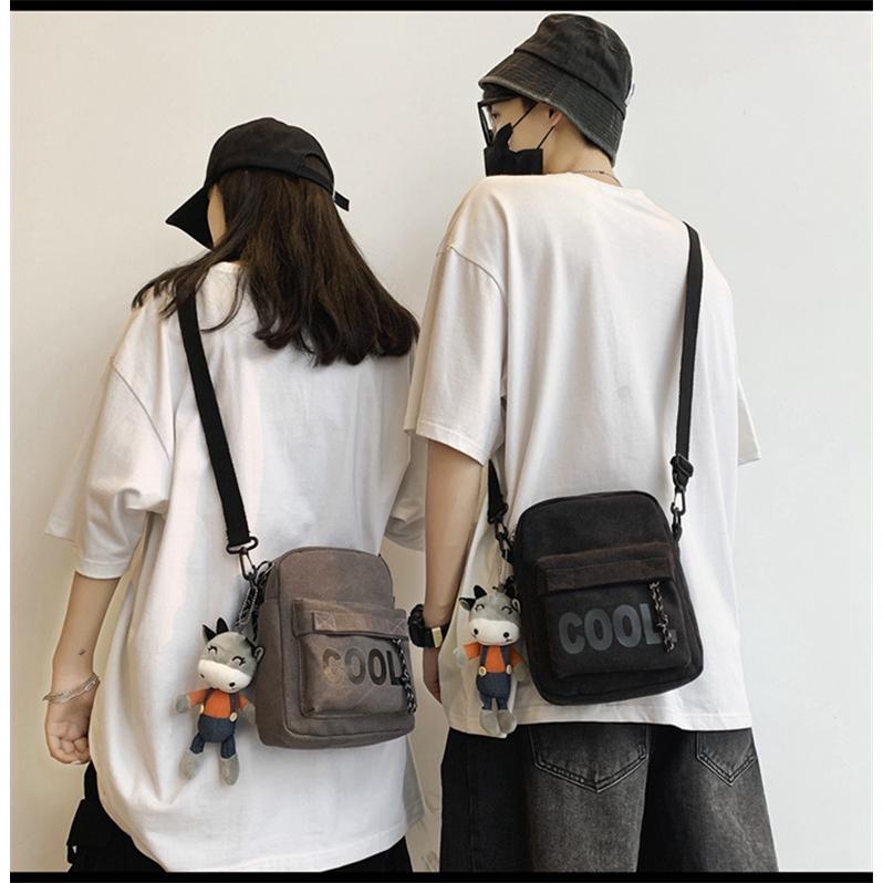 メンズバッグ ショルダーバッグ 小型バッグ キャンバス カジュアル ワーク 夏 お出掛け 女子 男子カバン オシャレ布鞄 Ynsjbg151 Koko777 通販 Yahoo ショッピング