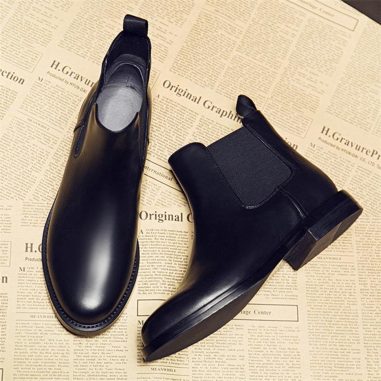 レディース ショートブーツ サイドゴアブーツ ブーティー 即納特典付き Ol 通勤 本革 ウォーキング 女子靴 太めヒール