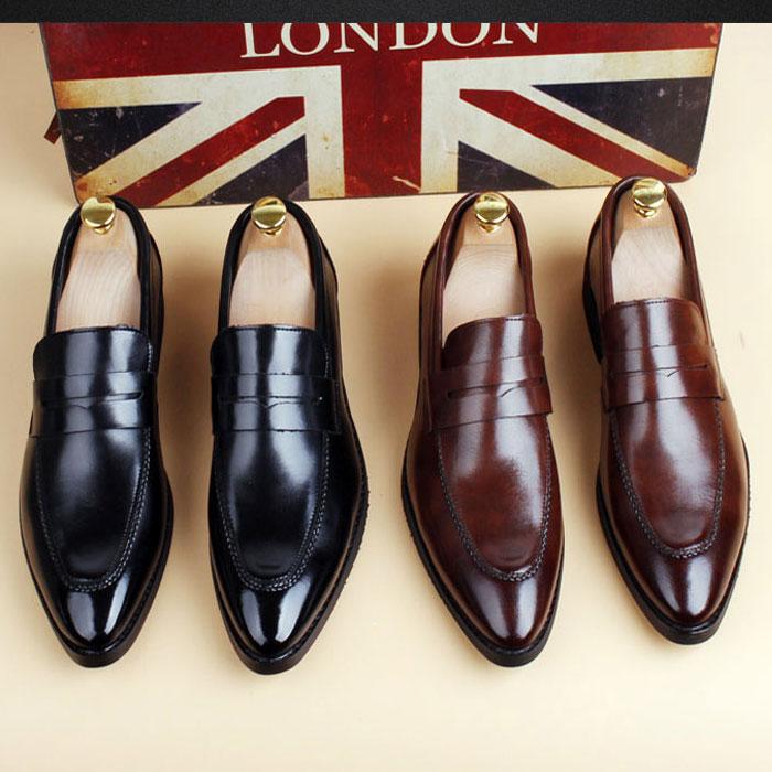 5 0cm 身長up メンズ コインローファー ビジネスシューズ レザー 本革 定番の冬ギフト