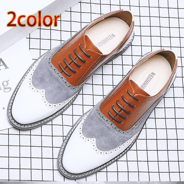 ウイングチップ メンズ コンビ メンズシューズ 紳士靴 の商品一覧 ファッション 通販 Yahoo ショッピング