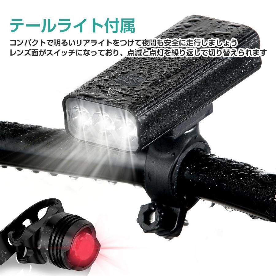 自転車 ライト 自転車ライト 防水 800ルーメン 50mah Usb充電式 自転車用ヘッドライト ゴムシート付き 高輝度 長時間 3つ照明モード Yucore Headlight Mode3a Kokobi 通販 Yahoo ショッピング