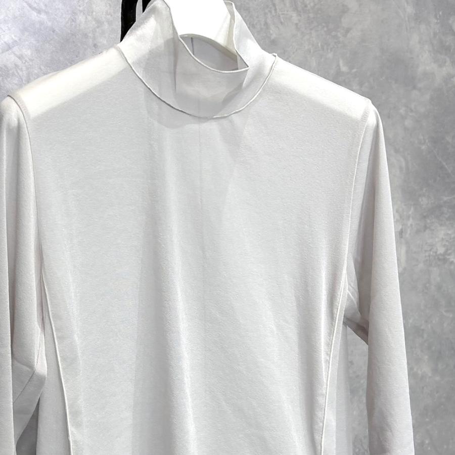 MIDIUMISOLID シアーハイネックインナー (MIDIUMI SOLID MIDIUMISOLID シアーハイネックインナー (MIDIUMI SOLID
