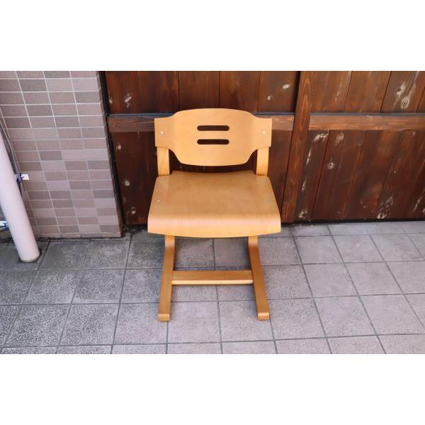 KOSUGA コスガ ビーチ材 キッズチェア 学習椅子 高さ調整可 デスク