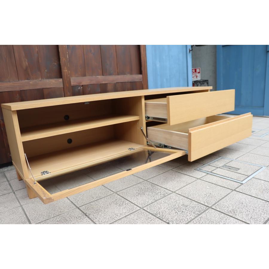 無印良品 MUJI オーク材 AVラック シンプル TVボード 150cm 1人 無印良品 MUJI オーク材 AVラック シンプル TVボード 150cm 1人