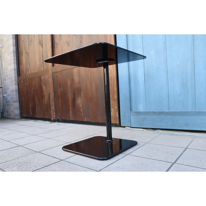 arflex アルフレックス BLITS ブリッツ サイドテーブル ブラックガラス  