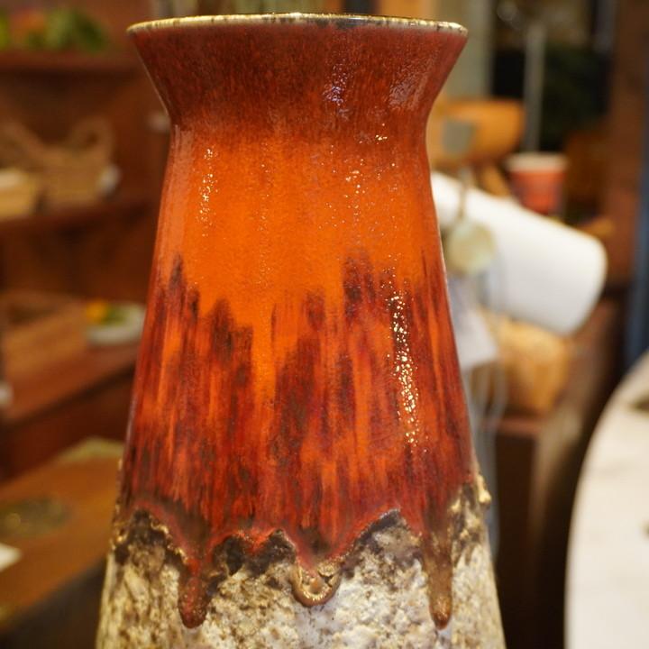 Germany ドイツ フラワーベース 花瓶 ヴィンテージ 陶器 花器 Germany ドイツ フラワーベース 花瓶 ヴィンテージ 陶器 花器