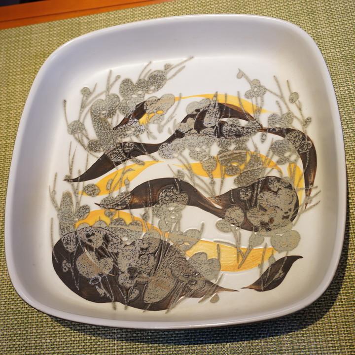 ロイヤルコペンハーゲン Baca バッカシリーズ角皿(中)