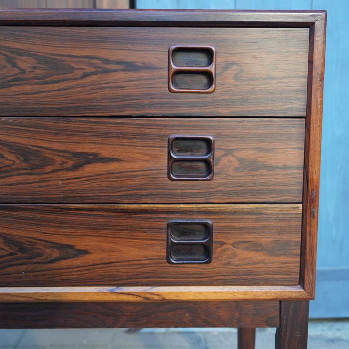 デンマーク Arne Vodder アルネ ボッダー 希少 ローズウッド材 3段  