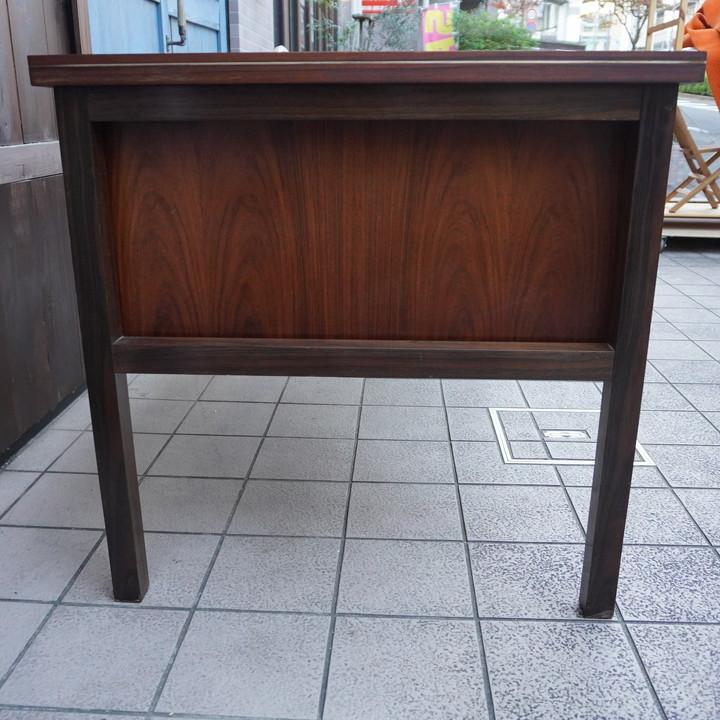 希少品/ヴィンテージ　Knoll/ノール/ノル 　ローズウッド材デスク　両袖机 希少品/ヴィンテージKnoll/ノール/ノル ローズウッド材デスク両袖机
