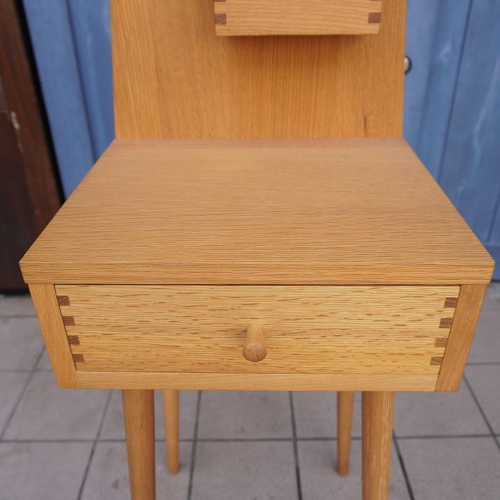 直販最安値 - 美品 北欧 デザイン ホワイトオーク 小引き出し 小棚