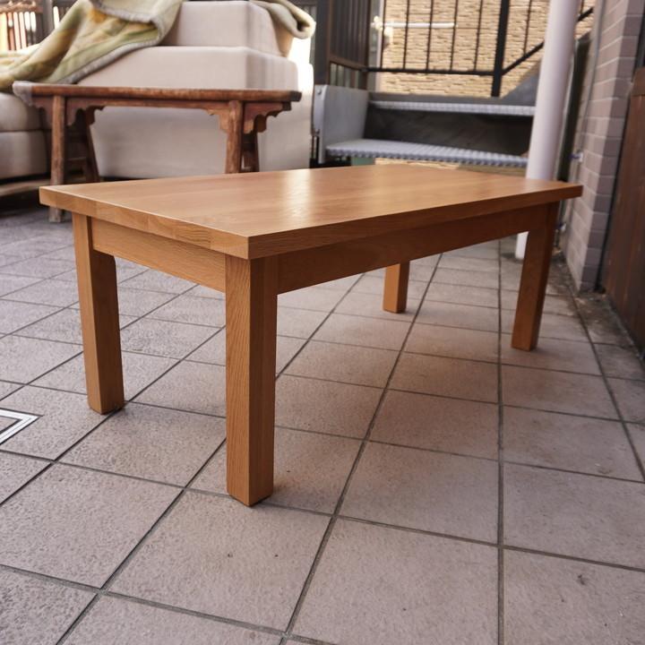 無印良品 MUJI オーク材 引出し付 ローテーブル リビング 無印良品 MUJI オーク材 引出し付 ローテーブル リビング