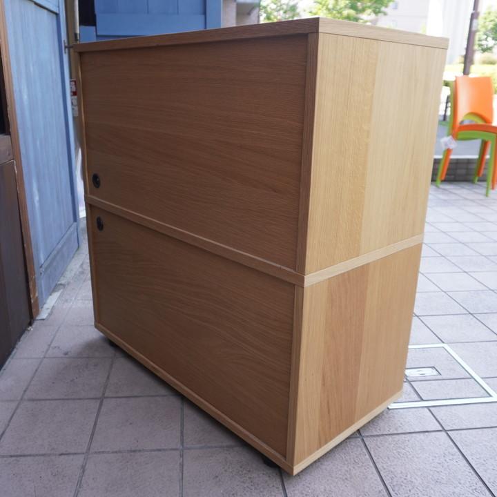 無印良品 MUJI スタッキングキャビネット オーク材 サイドボード 無印良品 MUJI スタッキングキャビネット オーク材 サイドボード
