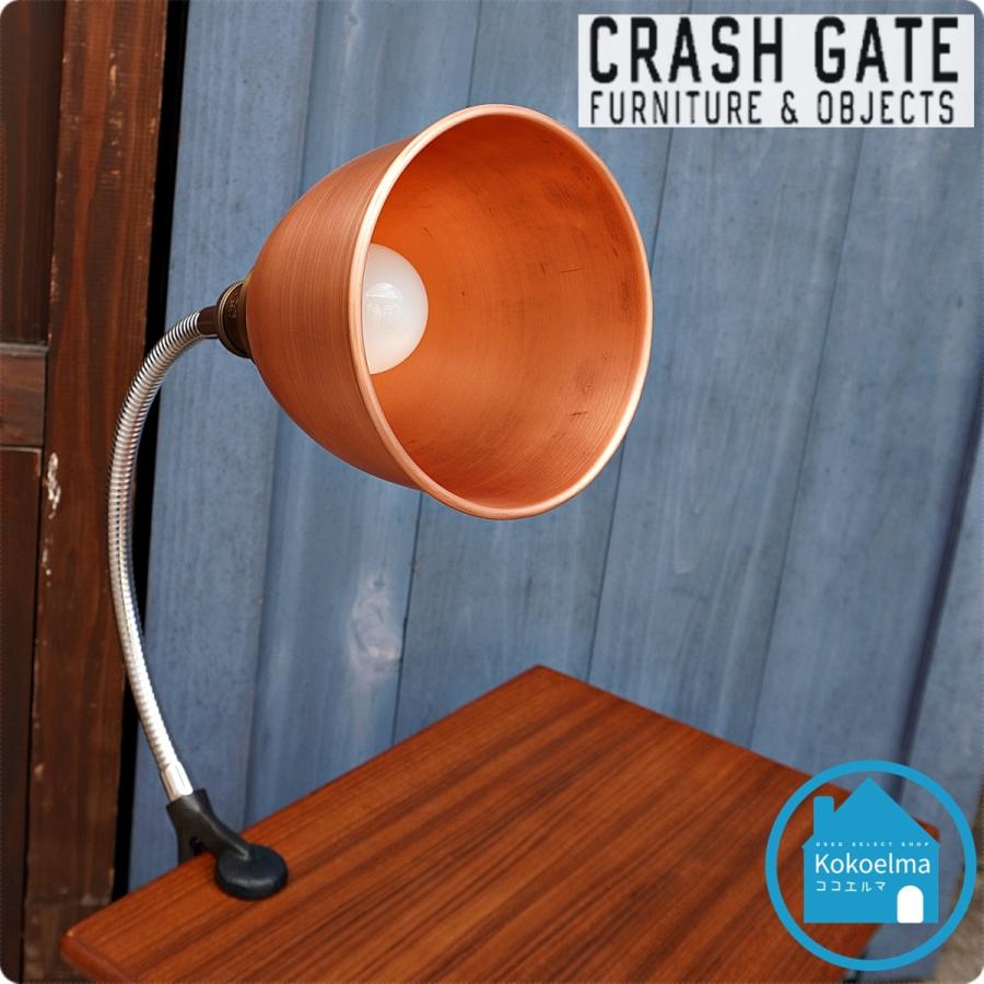 CRASH GATE クラッシュゲート THOMAS LIGHT  トーマス クリップライト コッパー クランプライト デスクライト インダストリアル CG236｜kokoelma