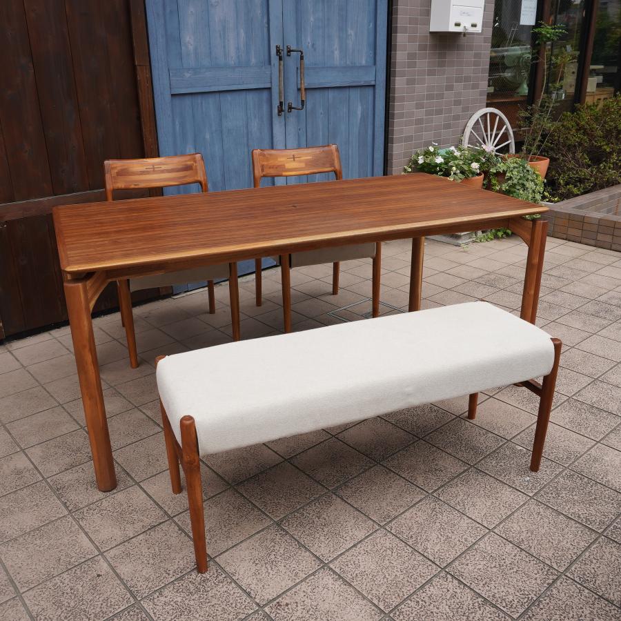 EDDA(エッダ)より北欧ヴィンテージ風なダイニングベンチです！日本の