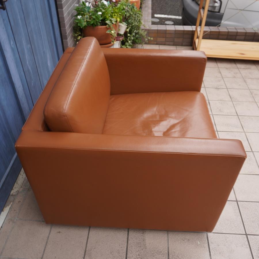 Knoll ノル チャールズ・フィスター 総本革張り 1人掛けソファ Knoll ノル チャールズ・フィスター 総本革張り 1人掛けソファ