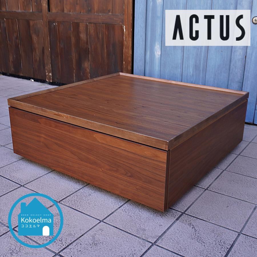 ACTUS アクタス RIMOIIセンターテーブル ウォールナット材 ロー