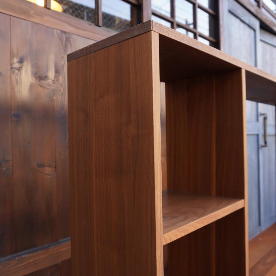 無印良品 MUJI ウォールナット スタッキングシェルフ 5段・3列 無印良品 MUJI ウォールナット スタッキングシェルフ 5段・3列