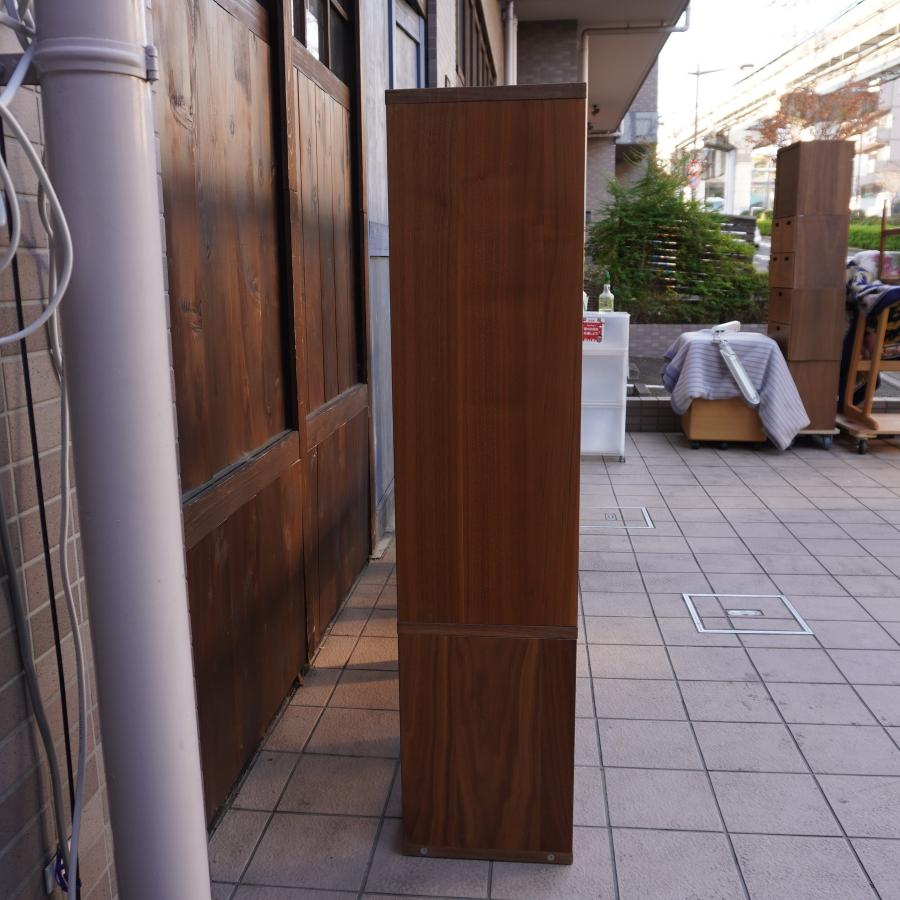 無印良品 MUJI ウォールナット スタッキングシェルフ 5段・3列 無印良品 MUJI ウォールナット スタッキングシェルフ 5段・3列