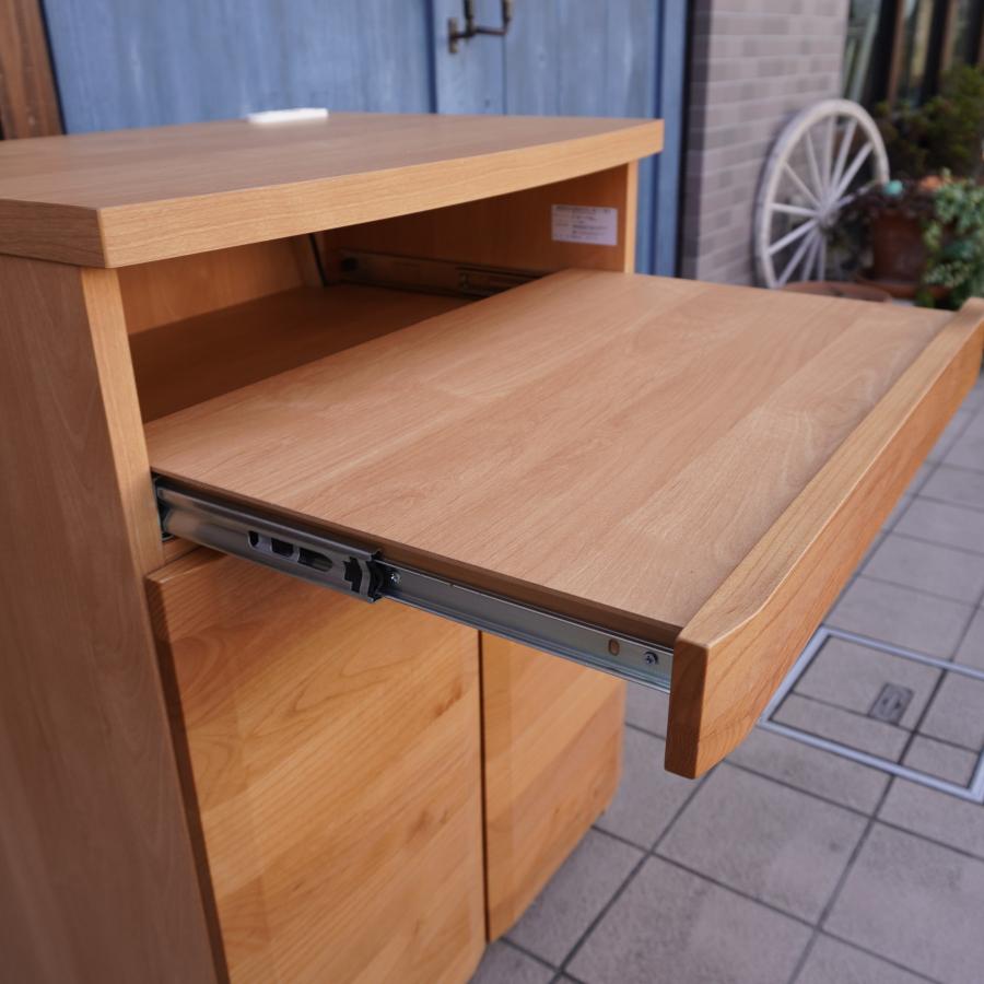 OUTLET SALE 堀田木工所 アールデザイン アルダー材 テレビボード