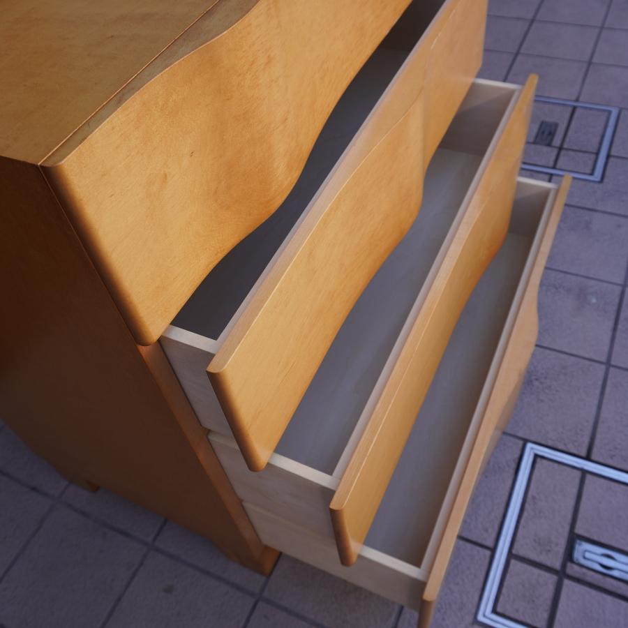 IDEE イデー WAVE CHEST Maple ウェーブ 4段チェスト メープル材 IDEE イデー WAVE CHEST Maple ウェーブ 4段チェスト メープル材