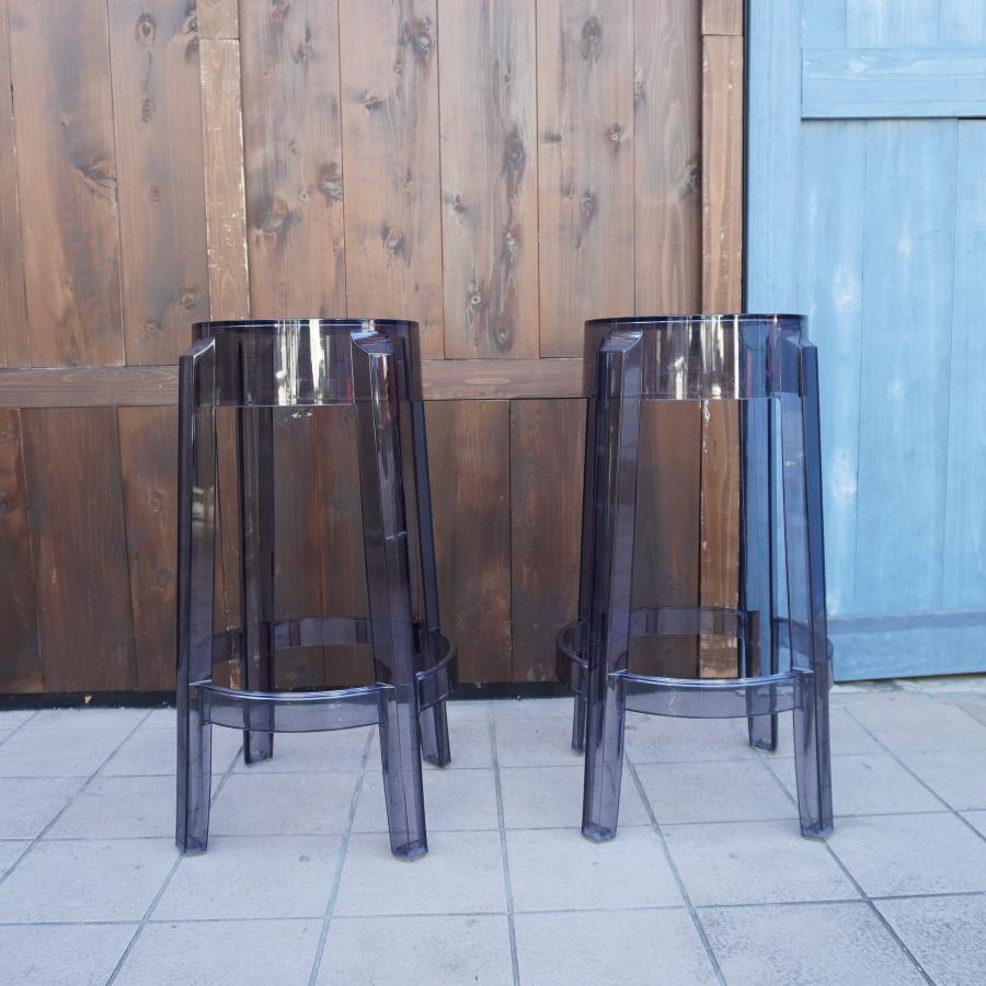 Kartell カルテル CHARLES GHOST チャールズゴースト65 2脚 Kartell カルテル CHARLES GHOST チャールズゴースト65 2脚