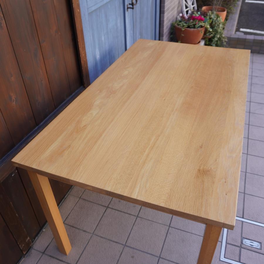 無印良品 MUJI オーク無垢材 ダイニングテーブル ナチュラル 無印良品 MUJI オーク無垢材 ダイニングテーブル ナチュラル