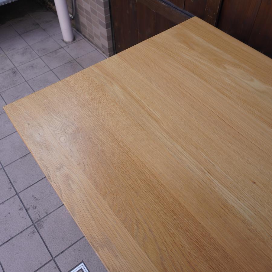 無印良品 MUJI オーク無垢材 ダイニングテーブル ナチュラル 無印良品 MUJI オーク無垢材 ダイニングテーブル ナチュラル