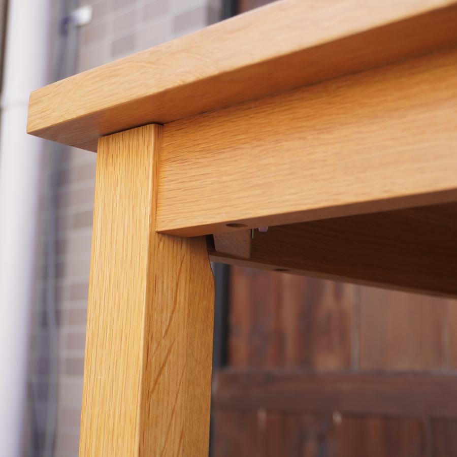 無印良品 MUJI オーク無垢材 ダイニングテーブル ナチュラル 無印良品 MUJI オーク無垢材 ダイニングテーブル ナチュラル