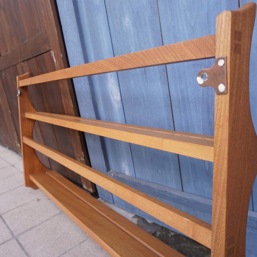 アーコール エルム材 ウォールシェルフ 壁掛けラック 飾り棚 北欧スタイル 英国 アーコール エルム材 ウォールシェルフ 壁掛けラック 飾り棚 北欧