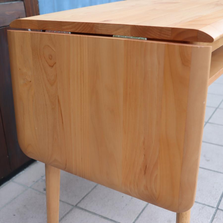 DAIMARU 家具の大丸 ROASTII 90EX アルダー無垢材 リビングテーブル