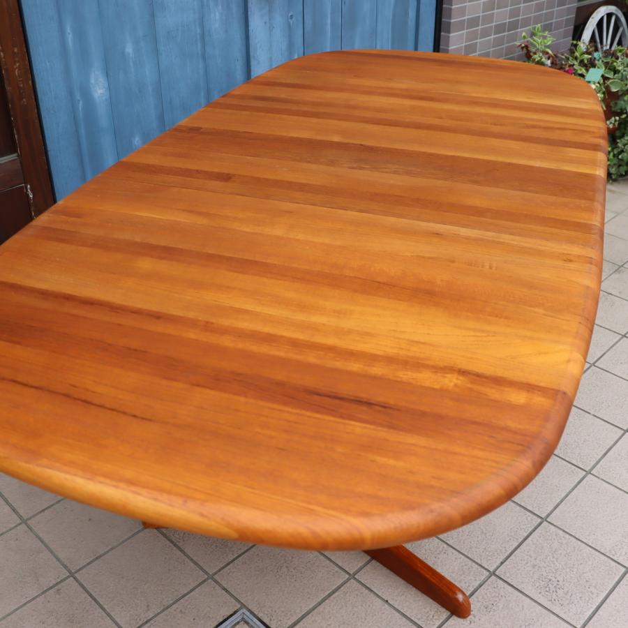 GUDME グドメ チーク無垢材 伸長式ダイニングテーブル 北欧家具 GUDME グドメ チーク無垢材 伸長式ダイニングテーブル 北欧家具