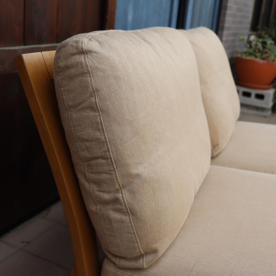 karimoku カリモク家具 木組 2シーターローソファ WN50 2人掛け karimoku カリモク家具 木組 2シーターローソファ WN50 2人掛け