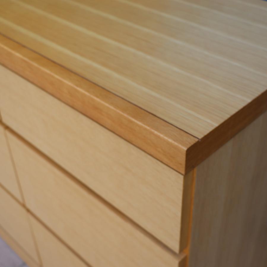 IDC OTSUKA(大塚家具)のナラ材を使用したモエ ワイドチェスト150です