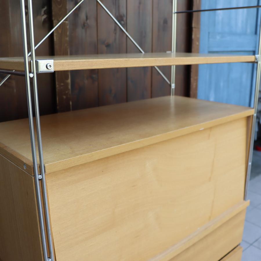 無印良品 MUJI タモ材 ステンレスユニットシェルフ 引出し 無印良品 MUJI タモ材 ステンレスユニットシェルフ 引出し