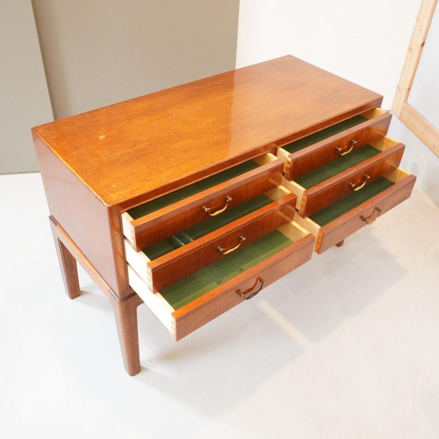 デンマーク Ole Wanscher 北欧ビンテージ マホガニーセンター