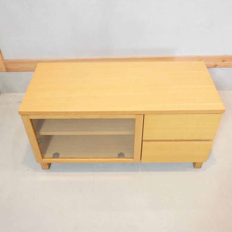 無印良品 MUJI オーク材 AVラック 90cm TVボード テレビボード 無印良品 MUJI オーク材 AVラック 90cm TVボード テレビボード