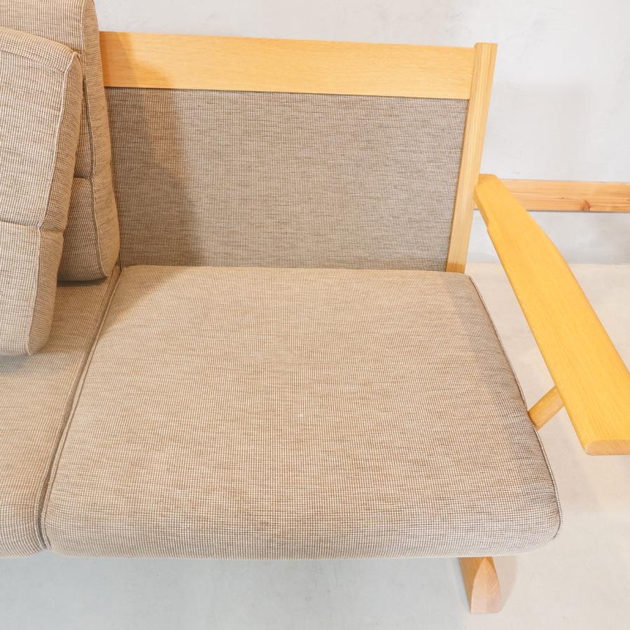 HIDA 飛騨産業 KAYA2 オーク無垢材 2人掛けソファ ラブソファー HIDA 飛騨産業 KAYA2 オーク無垢材 2人掛けソファ ラブソファー