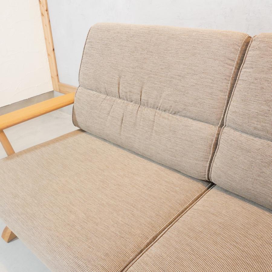 HIDA 飛騨産業 KAYA2 オーク無垢材 2人掛けソファ ラブソファー HIDA 飛騨産業 KAYA2 オーク無垢材 2人掛けソファ ラブソファー
