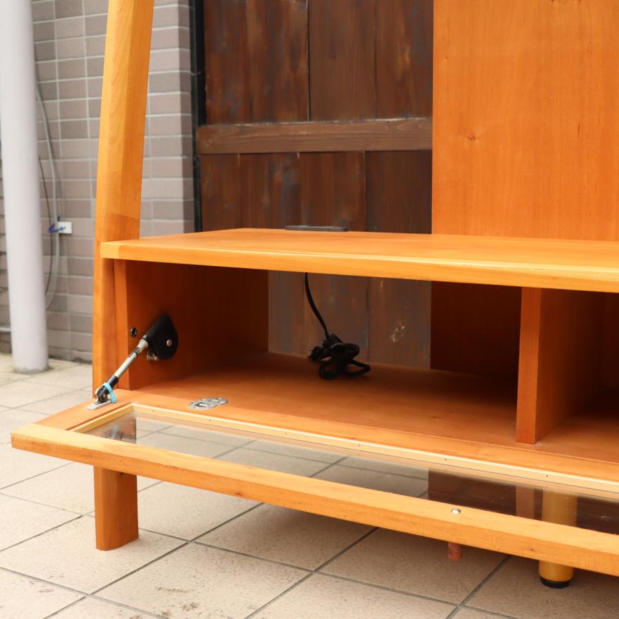 マルヨシ民芸家具 モダン ディープ 135 TVボード ウォールナット材 TV 