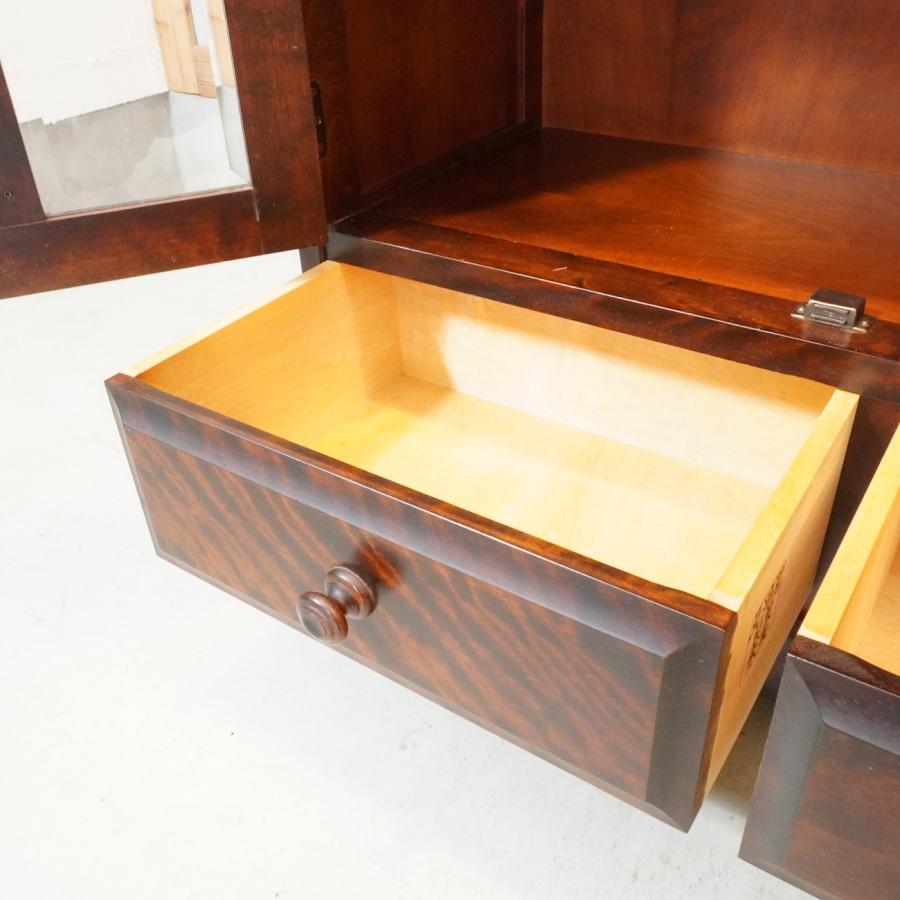 HOKUMIN 北海道民芸家具 樺材無垢 本棚 天然木 食器棚 和モダン