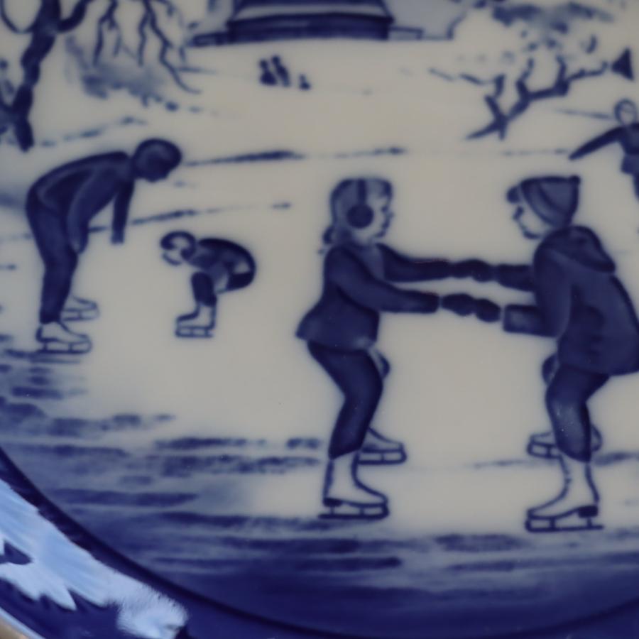 Royal Copenhagen ロイヤルコペンハーゲン クリスマスプレート 1989年