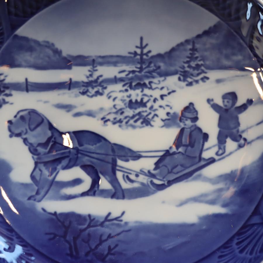 Royal Copenhagen ロイヤルコペンハーゲン クリスマスプレート 1986年
