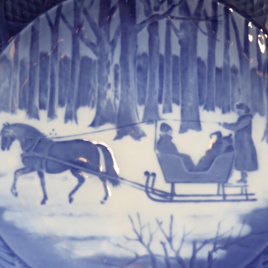 Royal Copenhagen ロイヤルコペンハーゲン クリスマスプレート 1984年